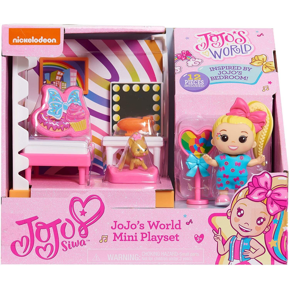 Just Play JoJo Siwa JoJo's World Bedroom Mini Playset Ages 3+